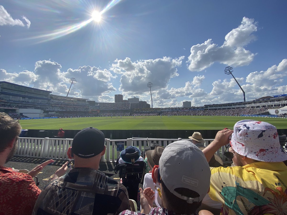 Great day out at Edgbaston with JHW accounts. Many thanks for the suntan  !