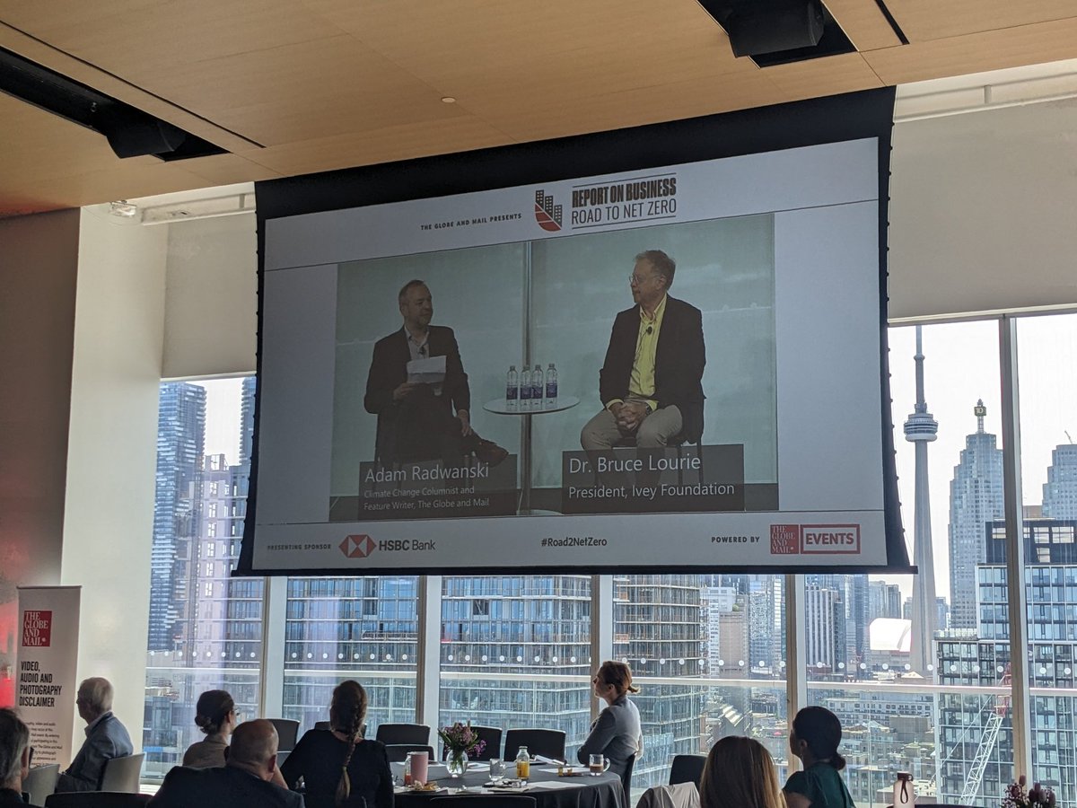 "There's a tendency for government and business to say...we just need to educate the public and then everything changes

Well, the public doesn't decide heat pump regs. The public doesn't have the oil, doesn't decide carbon prices" <a href="/brucelourie/">Bruce Lourie, PhD</a> of <a href="/iveyfoundation/">Ivey Foundation</a> at #Road2NetZero