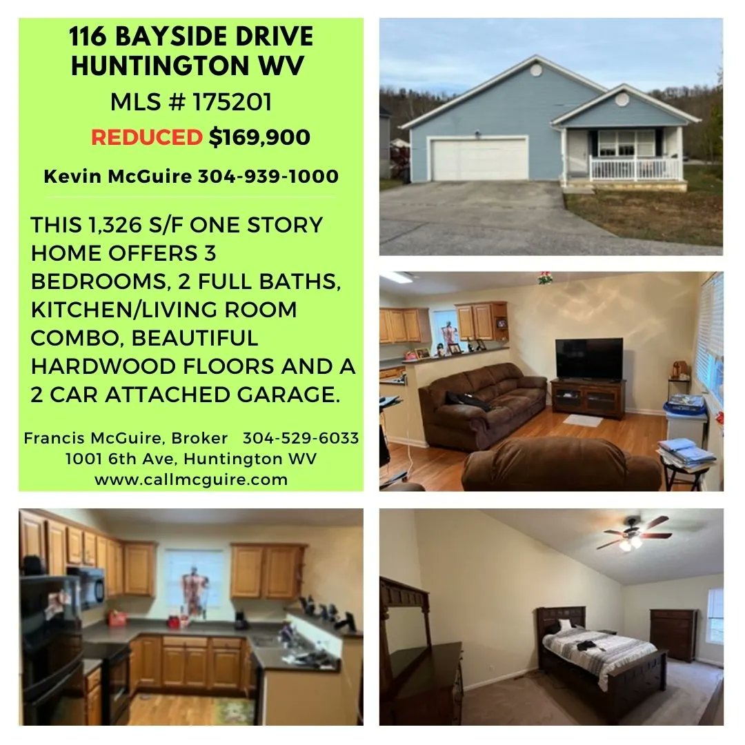 Call McGuire Realty 304-529-6033