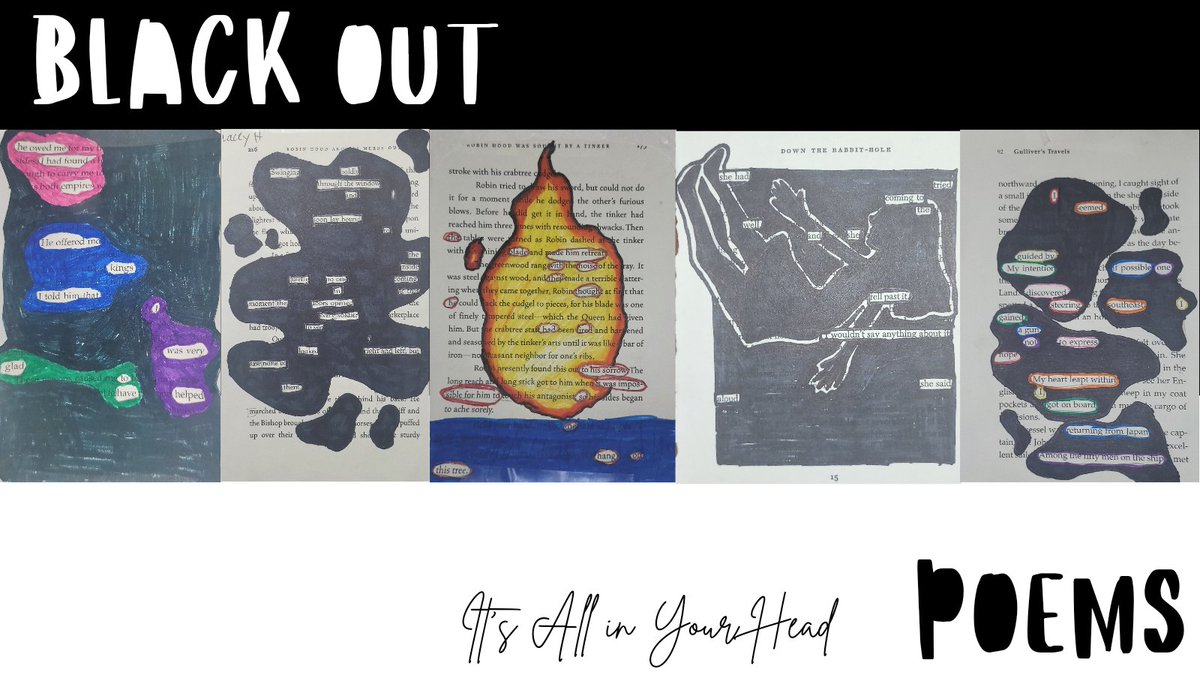 Black Out poems about their lives! #ItsAllInYourHead
<a href="/CumberlandCoAIG/">CumberlandCoAIG</a> 
@cumberlandCo