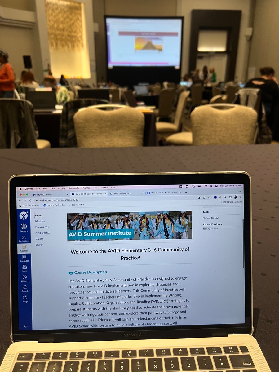 Ms_abenitez's tweet photo. Excited to kick off the first day of AVID Summer Institute! 🎉✨ Ready to engage, collaborate, and learn together with educators from all over. Let the AVID journey begin! 
#AVIDSI2023  #AVID4Possibility #AVID #hesdpride https://t.co/aQYi3MCc33