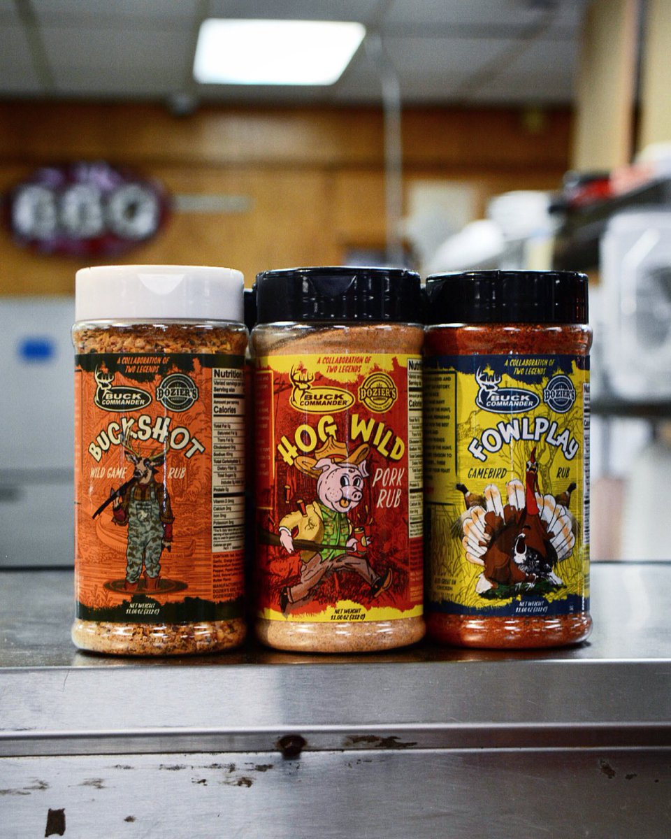 Summer is here and that means pool time &amp; grilling! No better seasoning than our @officialbuckcommander and <a href="/doziersbbq/">doziersbbq</a> collab! 
SHAKE IT UP this summer with these bad boys! 🍗🥩🍖 #summerbbq #buckcommander 
#evolutionnotrevolution #houbbq #houstonfoodie #tmbbq #foodnetwork #bbq