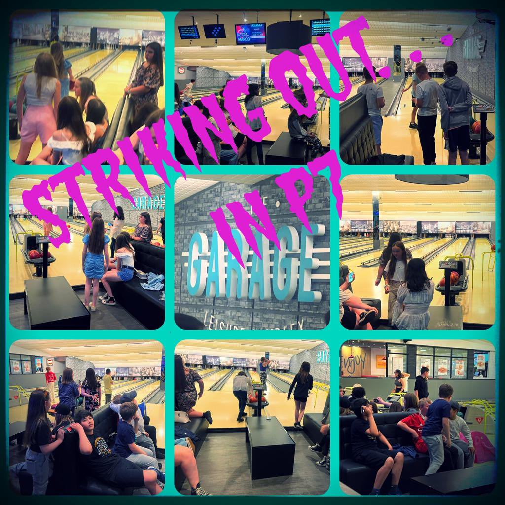 LoanheadPS_EAC's tweet photo. A fantastic night of ten pin bowling and a disco for our P7 leavers. The dance floor was bouncing and it was great to see them all enjoying themselves. Thank you to The Garage in Kilmarnock. https://t.co/4WIMzPDIKp