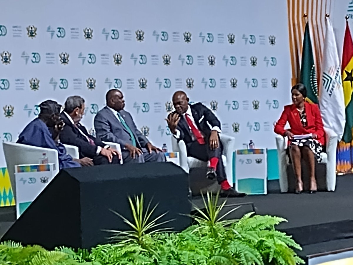 T Elumelu @ Afrexim on Prosperity is anyone's business..Poverty needs to wiped off.