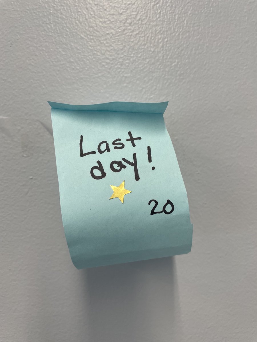 One day left on the chain…