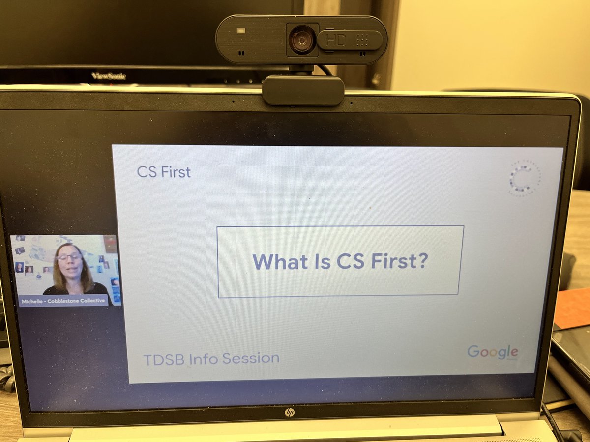@TDSB_ConEd and @TheCobblestoneC beginning another week of #SummerSchool workshops for #TEACHers 📺 Live-streamed sessions by renowned experts in using CS First✨ 🎁 Workshop Highlights: ✨ Resource sharing ✨ Real-world case studies ✨ Co-teaching lessons