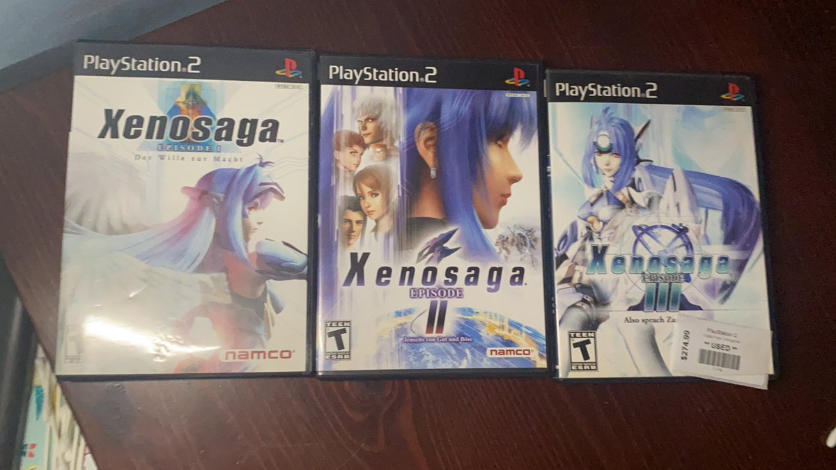 I should eventually play xenosaga, I played xenogears and I enjoyed its charm and the story (despite disk 2)

I own all three games physically, so it’s not like I don’t own them either 😂