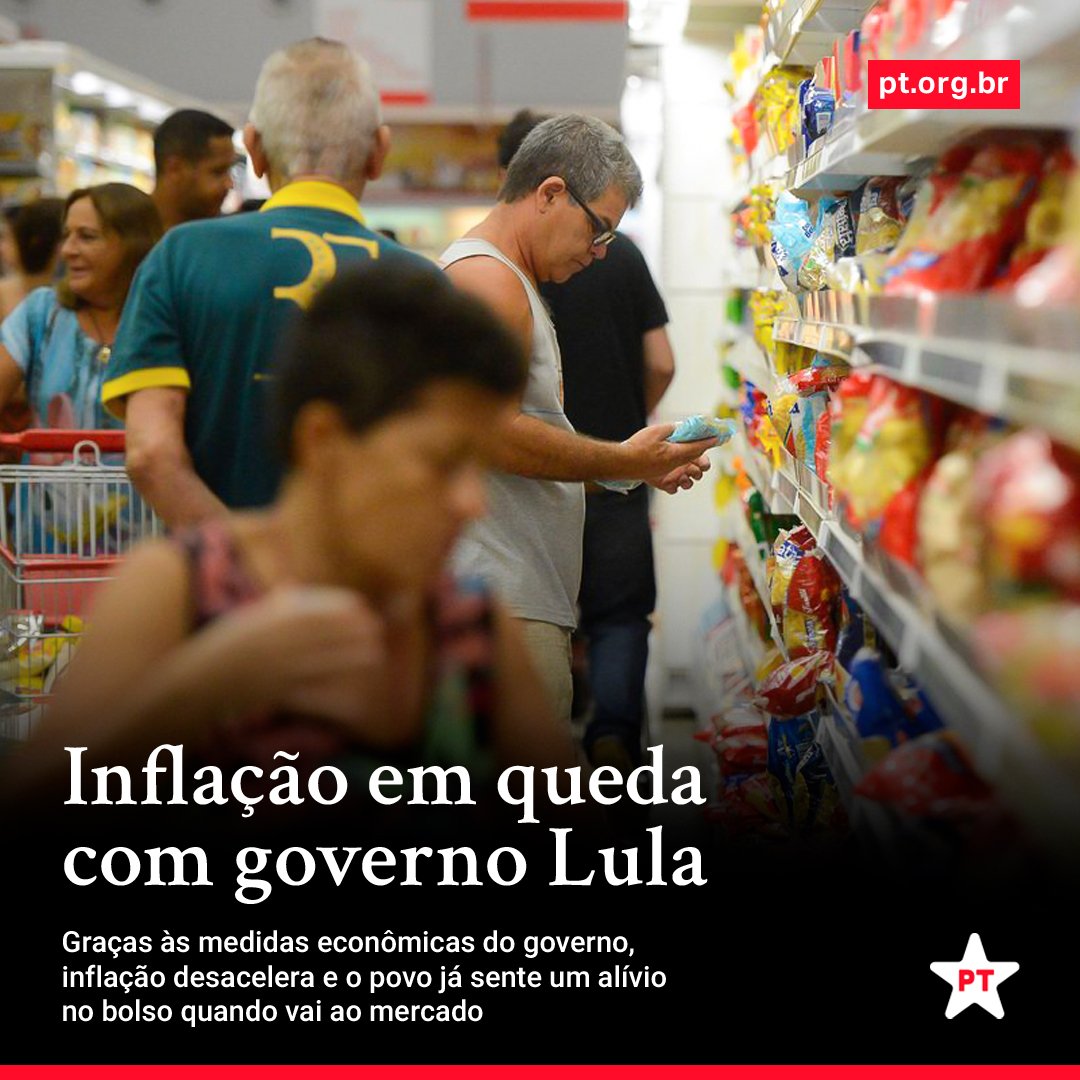 Nunca foi sorte, sempre foi trabalho e competência do presidente Lula.