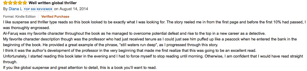 Energy Dependence Day - “Well written global thriller…”
bit.ly/ENDEPDAY #thriller #ebooks #Kindle #kindlebook #novel #MiddleEast #BookLovers #Reading #Fiction #review #booklove #bookworm #bookshelf #literature #author #bookreview #bookreviews