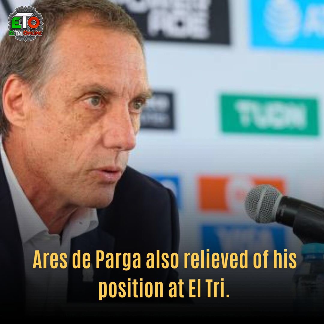 Rodrigo Ares de Praga also lost his job as the head of national teams after a dismal performance in the nations league by #ElTri.

#NationsLeague #Eltri # eltrieng #femexfut #concacaf