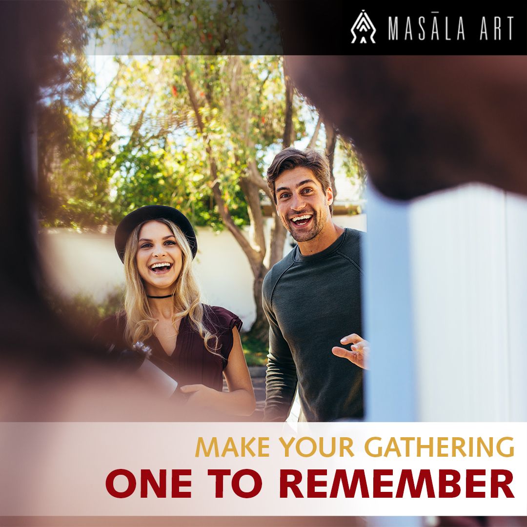 Make your next event a hit with Masala Art's take-away party packages!

Our menu is full of mouth-watering #Indian dishes perfect for large groups. Contact us to place your order and taste the #MasalaArt difference from anywhere!