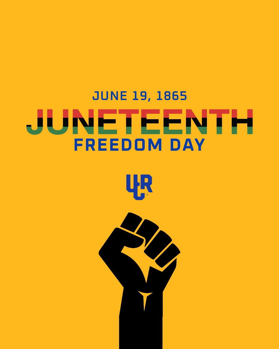 Let’s reflect, educate ourselves and celebrate.

Happy Juneteenth!

#GoHighlanders