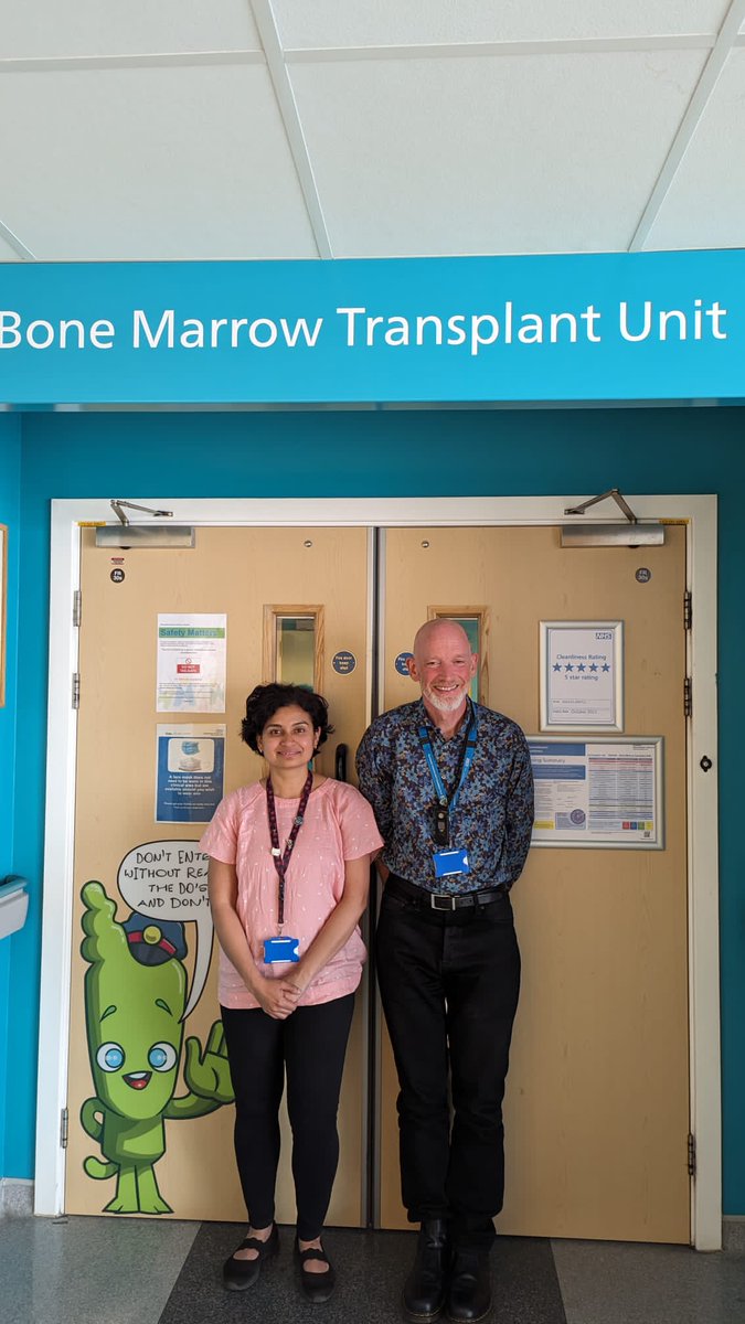 rob_wynn_TdF's tweet photo. @DrGoutomi @RMCH_BMTU @MadeleinePowys @ramyahn13 we say good bye to you Goutomi. Thanks for being with us, your hard work. Manchester is always yours. And what a painting!! You have many talents. Will hang in #BMTU Go well in India, always https://t.co/iGaDlhULFY