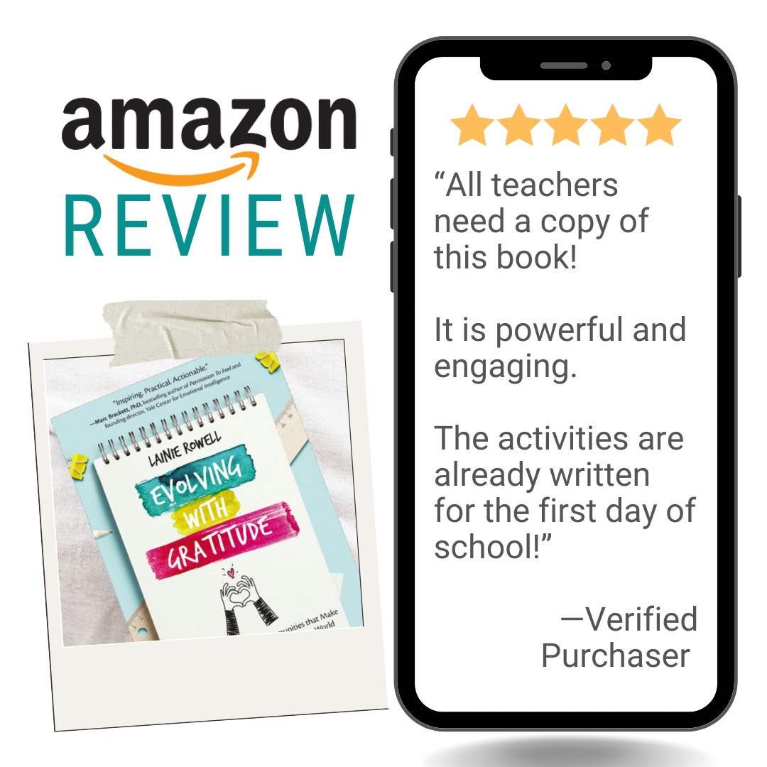 Thankful for this amazing #EvolvingWithGratitude review!
⭐️⭐️⭐️⭐️⭐️

On behalf of the contributors & the IMPress team, we appreciate those taking the time to rate, review, & share!

Full review
➡️amzn.to/3m9JnlS

@gcouros @burgessdave @dbc_inc