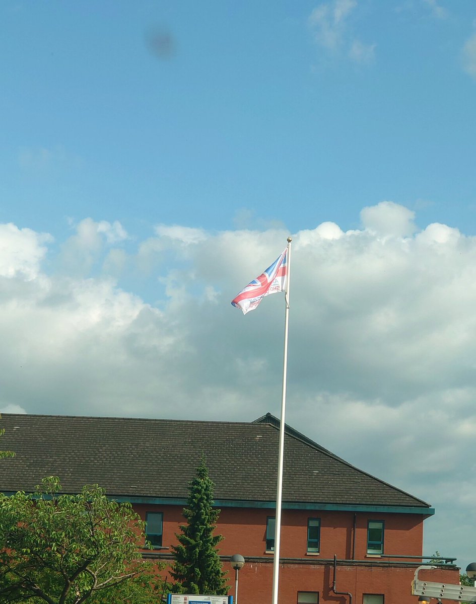 tricky161's tweet image. Northern care alliance NHS Foundation trust armed forces flag raising
