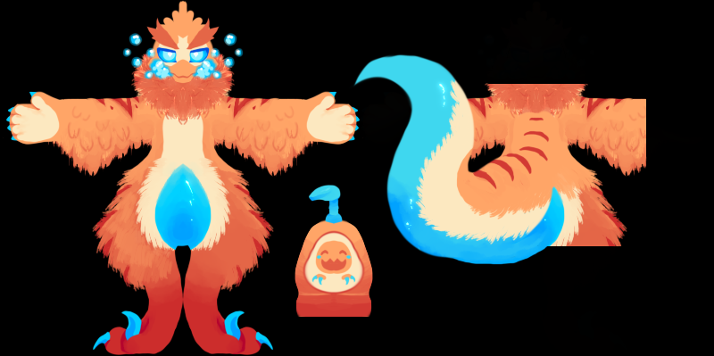 DalinWarrior's tweet photo. the full refs of these guys!
An addition about Saturn, it was originally going to have a collar like a dog, though it was changed to a scarf to be less odd to put on in a facility. They might draw over the ref sometime to fix it #kaijuparadise #SneakPeeks https://t.co/t3hozyPEZq