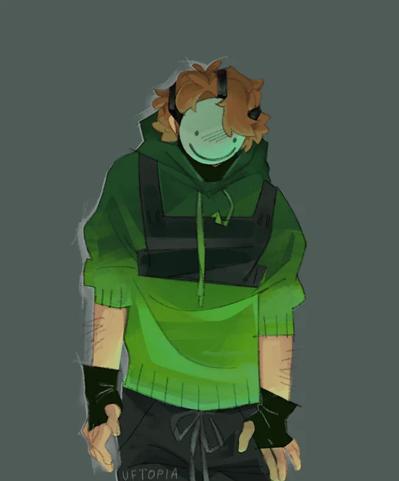 Practice ! I miss manhunt Dream  #dreamfanart