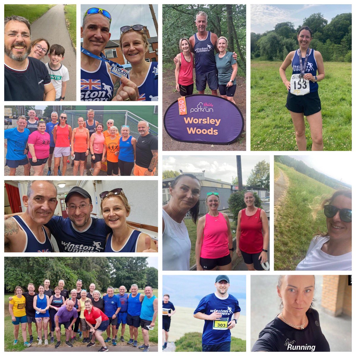 Winston_Runners's tweet photo. Winstons Weekly Round Up - some fab milestones! Amazing running #winstonrunners Well done all! #ukrunchat #ukrunning #ukrunners #ukrunnerscommunity #marple10k #touroftameside #runthroughuk #runnorthwest #parkrunuk #parkrun100 #10krunning #marathonrunning #5krunn https://t.co/9mHJirFIqz