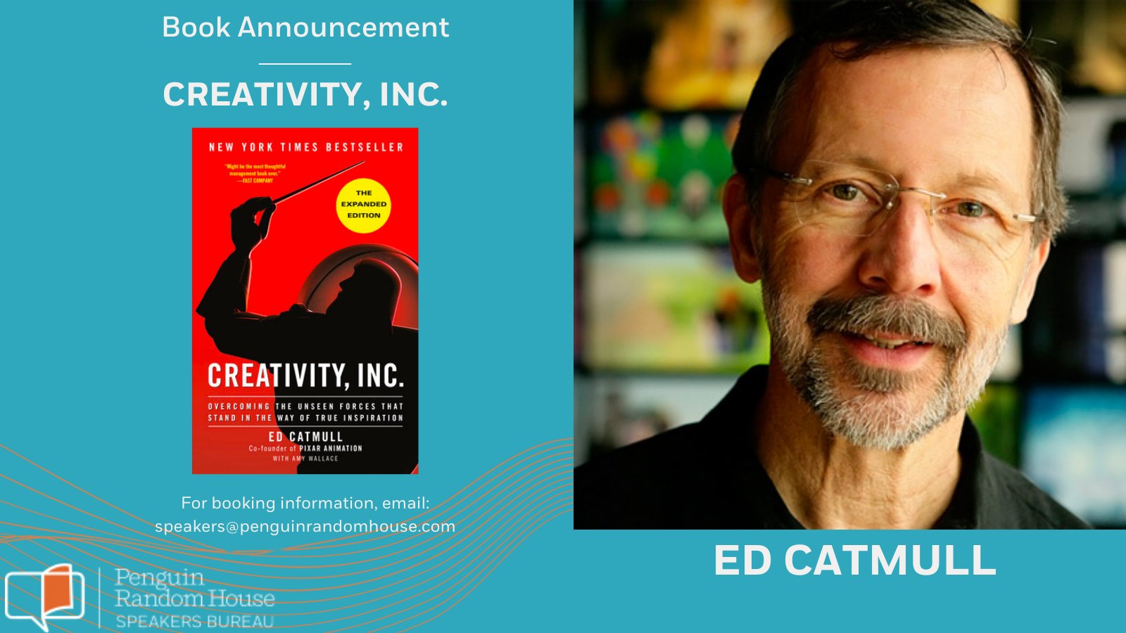 Creativity, Inc. (The Expanded Edition) by Ed Catmull, Amy Wallace