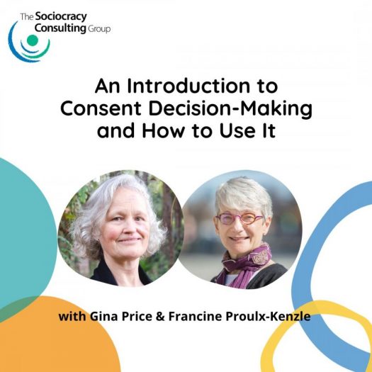 Join our partner, The Sociocracy Consulting Group, and learn about consent decision-making.

June 21st, register here: sociocracyconsulting.com/events/an-intr…

#Sociocracy #Consulting #Decisions