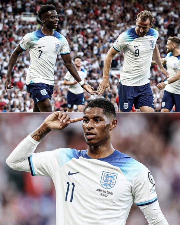 UTDMarcel's tweet image. Can we all agree this is England best front 3?