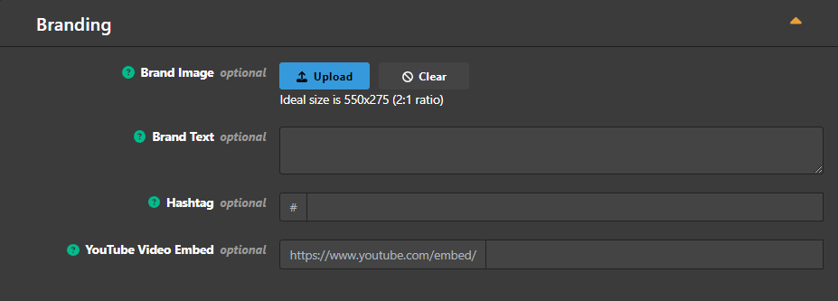 We are updating tournament brand image sources from an external link to an internal upload. This change will impact and distort past and future images that aren’t using a 2:1 ratio. Suggested dimensions are 550x275.

Please contact our customer support team if you have questions.