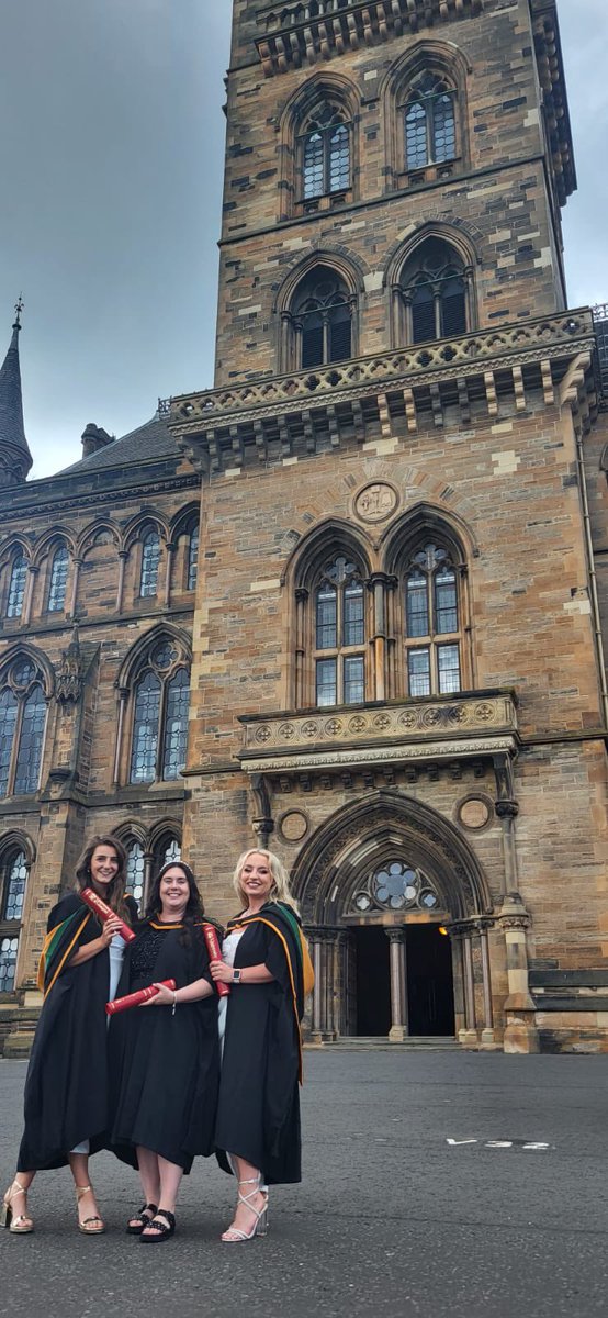 MissMacIver24's tweet photo. @UofGEducation Graduation today 👩🏻‍🎓. Just like that my PGDE journey is complete! I have had a wonderful year; I’ve met some wonderful people and cemented my love for teaching along the way 🥰. Can’t wait to get started in august with my very own P2 class 👩🏻‍🏫❤️ https://t.co/gqob2uOiyY