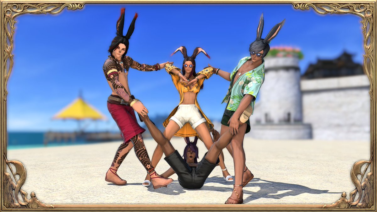 Heart-Shaped Buns
#GPOSERS #FFXIVScreenshots #EorzeaPhotos