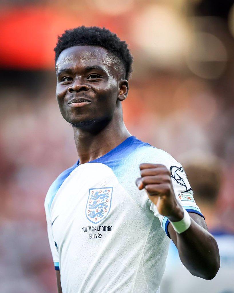 andy_addai8's tweet photo. First international hat trick for Bukayo Saka 🤩#Page93 #Trent https://t.co/4f5q9ROCiC