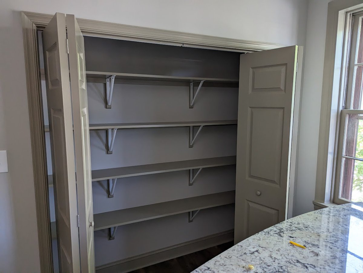 FBrenovations's tweet photo. Got any pantry room? Because we sure do! 
.
.
.
#pantry #kitchen #kitchenremodel #kitchenrenovation #homeimprovement #housedecor #homesweethome #building #generalcontractor #alexandriavirginia #washingtondc #northernvirginia #dmv https://t.co/uX295TCREs
