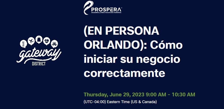 Gateway_Dist's tweet photo. En nuestro próximo Café en el Corredor la organización Próspera estará proveyendo un taller para personas contemplando comenzar su propio negocio. Esta sesión sera en Español y libre de costo. 

Para asistir, favor de inscribirse en el siguiente enlace: https://t.co/JxVYeoxyVa https://t.co/79dyJUcBAH