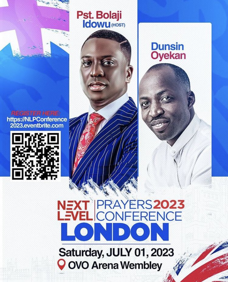 UncleGeeOfZion's tweet photo. Join us on #NLP 👍

Online &amp; on-site ✅

Invite your family and friends 🤝

#Tuesday
#June20th
#1PmPrayers
#WordBasedPrayers
#NextLevelPrayers 
#NLPWIthPastorBolaji
#NLPLondonConference23 https://t.co/Yv6tPG1H29