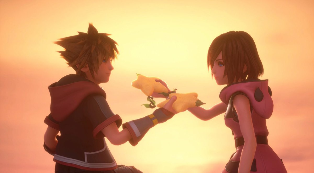 UnchainedStar's tweet photo. Thinking about the Sora and Kairi wedding rings and Chikai “let’s wear rings of the same color” this fine monday afternoon https://t.co/yTlSLRUnmz