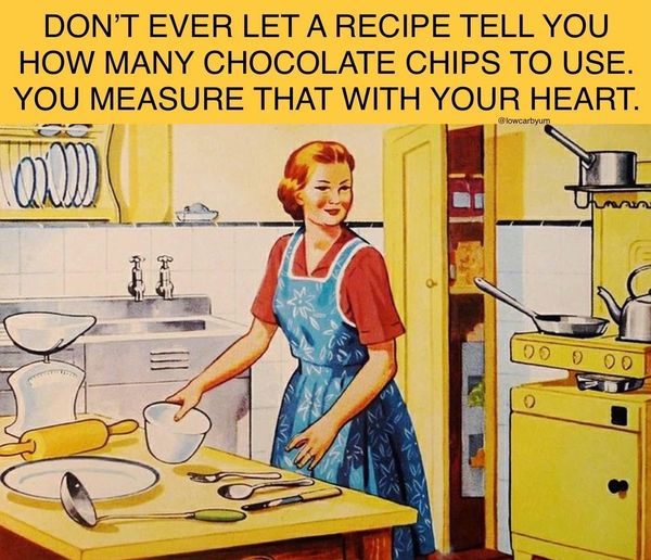 melabee23's tweet photo. #BakingTip: Always measure chocolate with your heart! https://t.co/ZQ0CghS7YQ