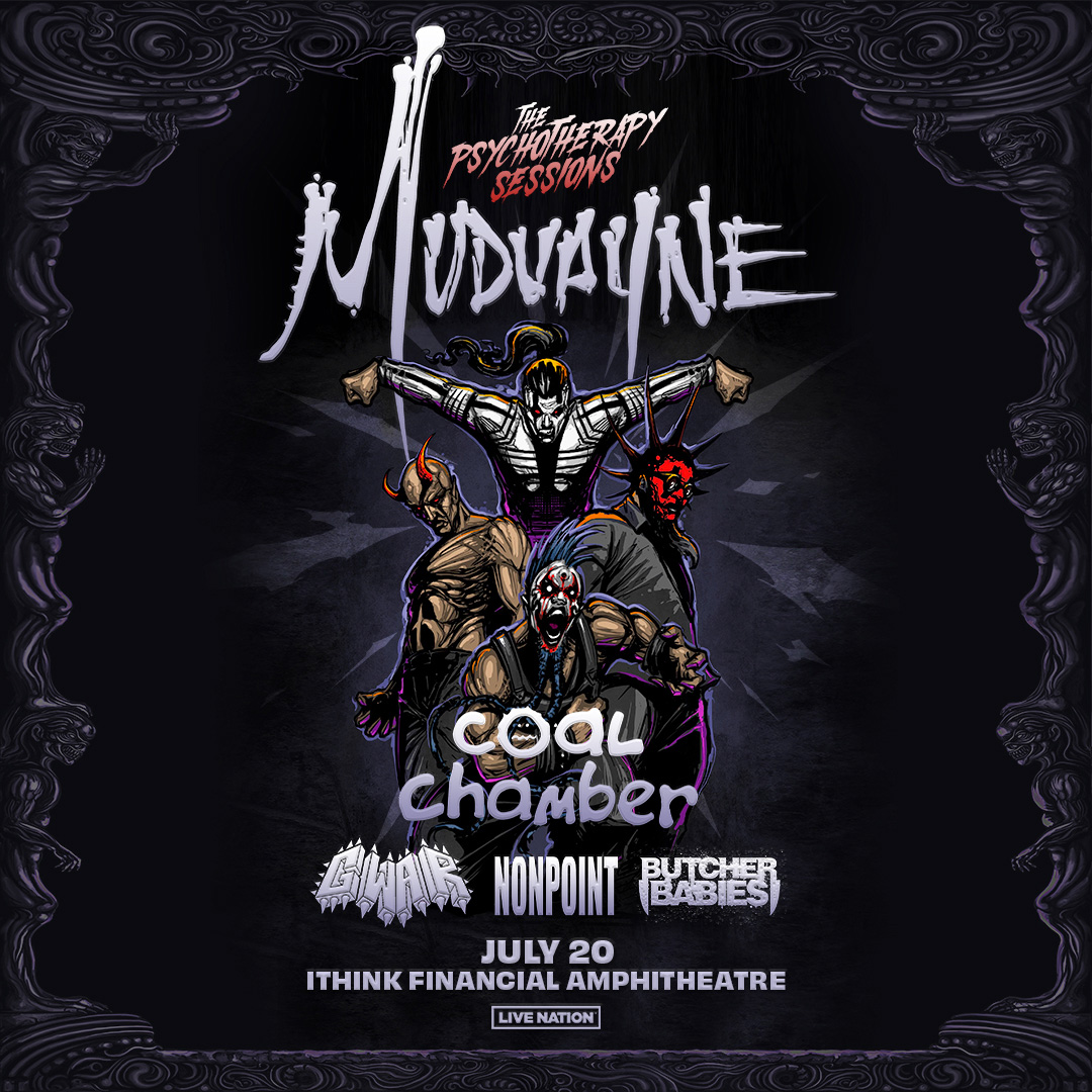 SOUTH FL —► @Mudvayne + @coalchamber + @GWAR + @nonpoint + @ButcherBabies at @ithinkfiamp in West Palm Beach on July 20th! 🤘

• Enter To Win Tix: southflorida.showsigoto.com/mudvayne-givea…

• Purchase Tickets: ticketmaster.com/event/0D005E71…

.
.
.

s/o @LiveNationFL 🤘