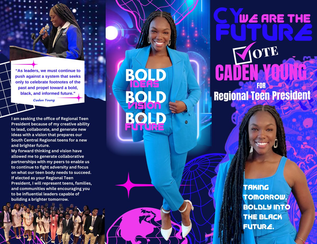 NortheastJack's tweet photo. Our very own Caden Young ran a strong campaign to be the next South Central Regional Teen President. Did she win?
C.Y. you have to follow our page to find out.
#CYForTeenPresident #SCRTC23 https://t.co/VjOvmkSdOF