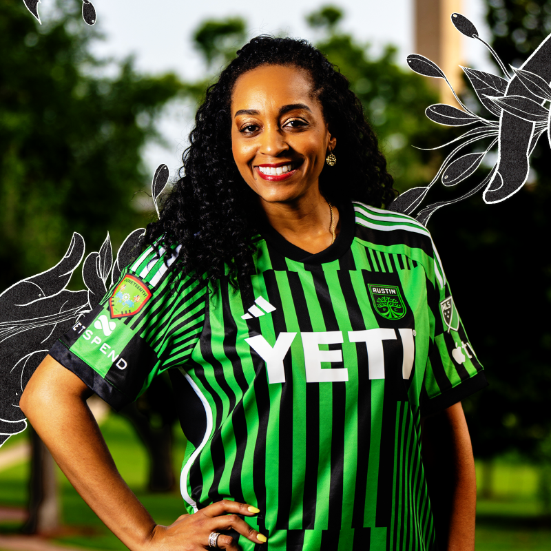 AustinFC's tweet photo. On this day of reflection, we celebrate freedom.

In partnership with @HustonTillotson, Austin's first institution of higher learning &amp; proud HBCU, proceeds from our player autographed #Juneteenth jersey will benefit the W.E.B. Du Bois Honors Program.