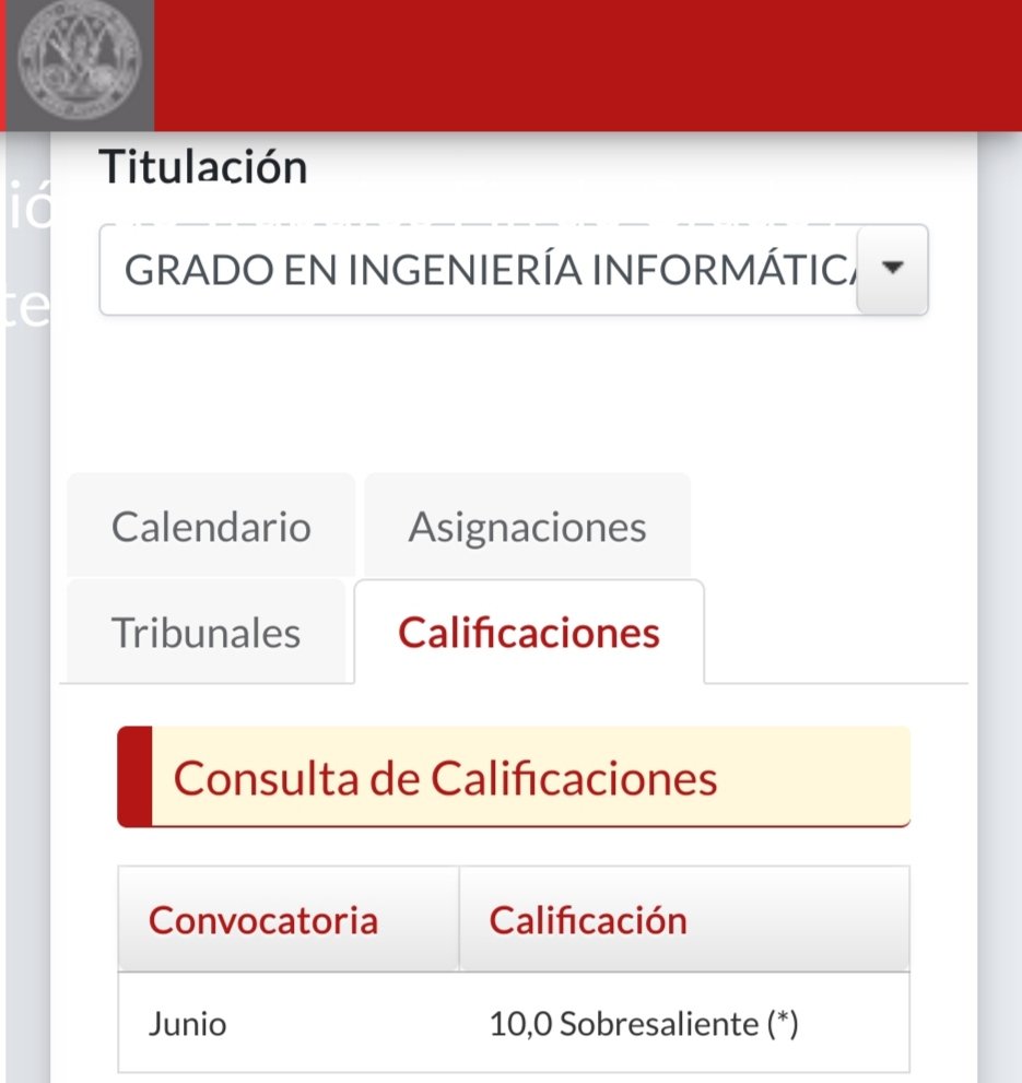 Me han puesto un 10 en el TFG 🤯