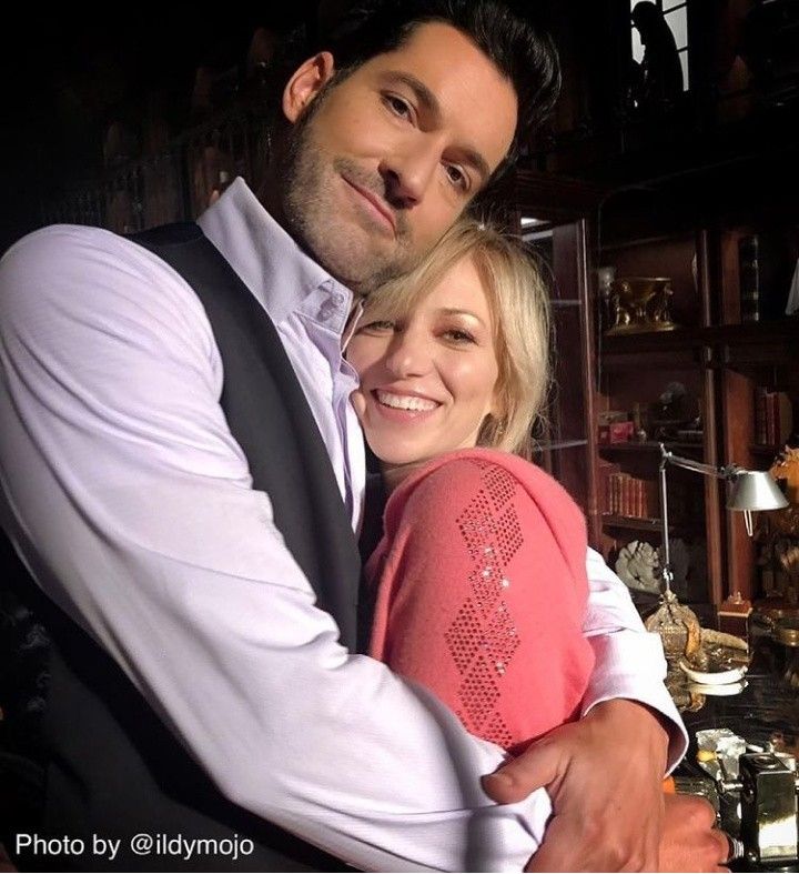 #TomEllis BTS #Lucifer 😈