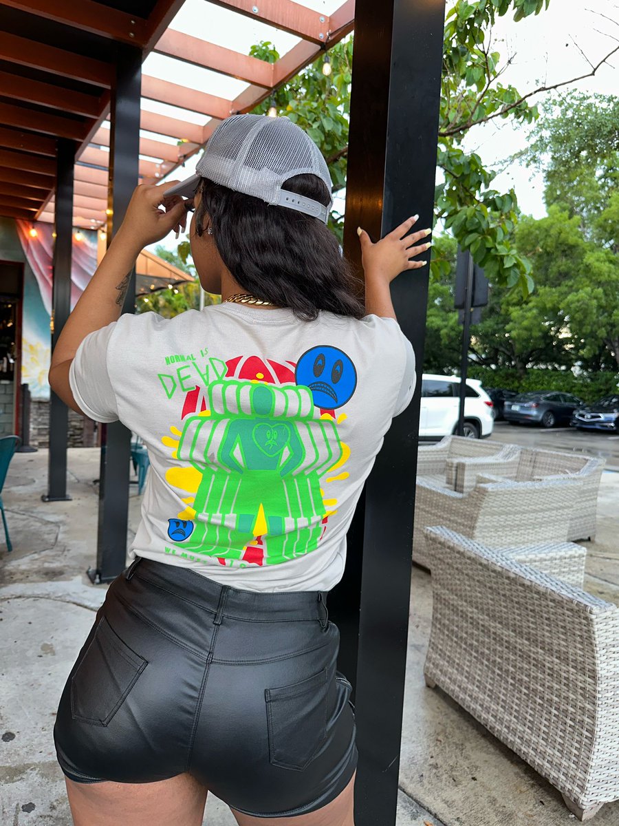 theblvksheep's tweet image. Gray #Normalcy Tees &amp;amp; Hats go crazy 🔥💙