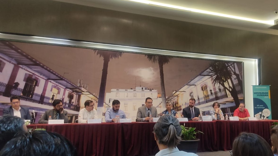 CONAPO_mx's tweet image. El Coordinador de Planeación en Población y Desarrollo, Rodrigo Jiménez, participa en la presentacion de resultados del levantamiento 2022 de las Encuestas sobre Migración en la Frontera Norte y Sur de México #EMIF, realizada por la #UPMRIP de la @SEGOB_mx.