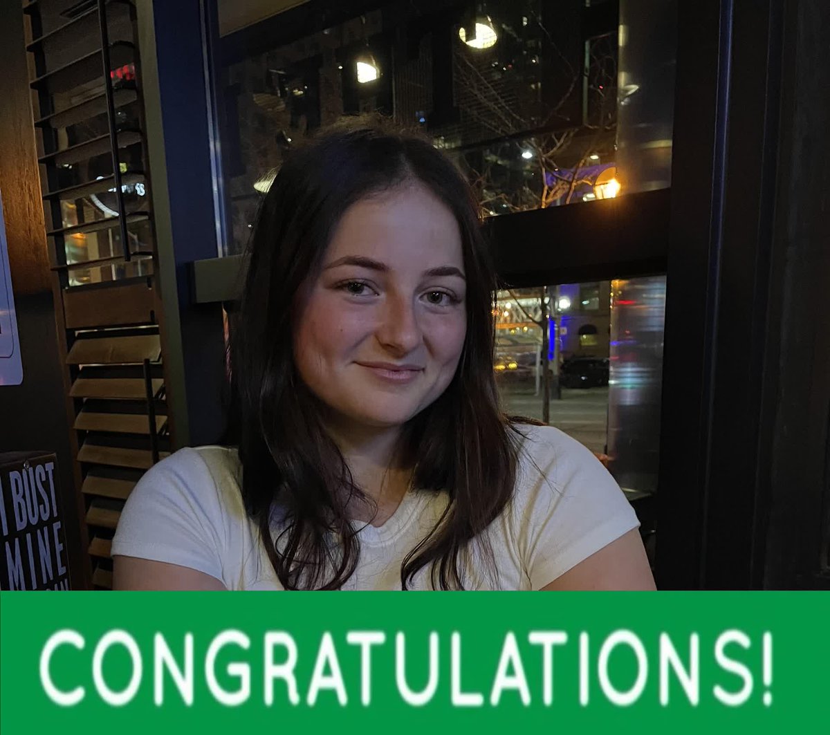 Congratulations to Amber, the DBC Best Friends Scholarship winner!!!