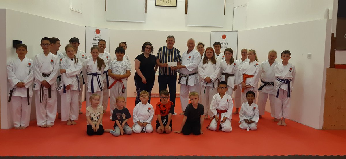 struanf67's tweet photo. Coop community cheque presentation tonight at Carnegie Dojo Karate club Dunfemline with @coopSamGunn @KirstyEzady @ShirleyDenton12 https://t.co/CvDn3wpV6I