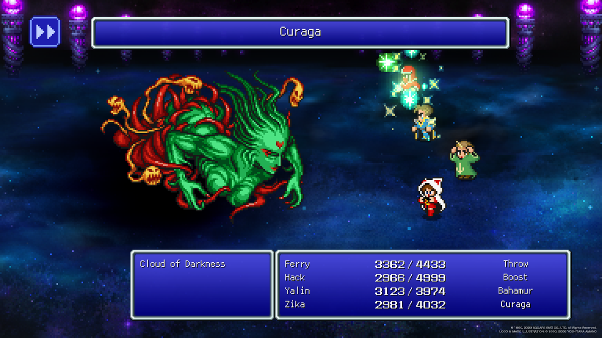 Hexelf's tweet image. Finally had an opportunity to play and beat the Final Fantasy with the best boss!
Moving on!
