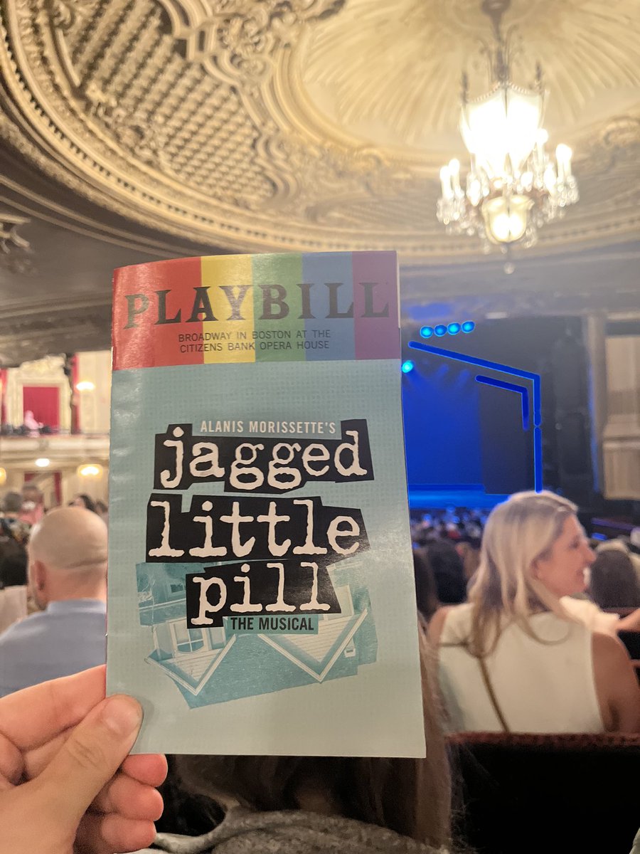 Thank you to our #gbcaaffiliate member @BroadwayBoston for the invite to see @jaggedmusical last week at the Citizens Bank Opera House! This amazing and moving show is a must see and runs through 6/25! @DTownBostonBID