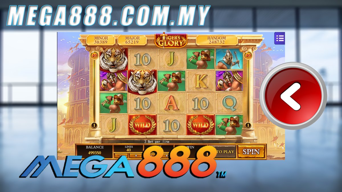 Mega888msiaa's tweet photo. Mega888 Official Slot Game ( Tiger's Glory ) Mega888 Mobile Gaming App. The most trusted and reliable online casino and sports betting site in Malaysia.
https://t.co/zlWUKyjpQ8

#mega888game #mega888iosapk #mega888 https://t.co/he5tEBgngJ