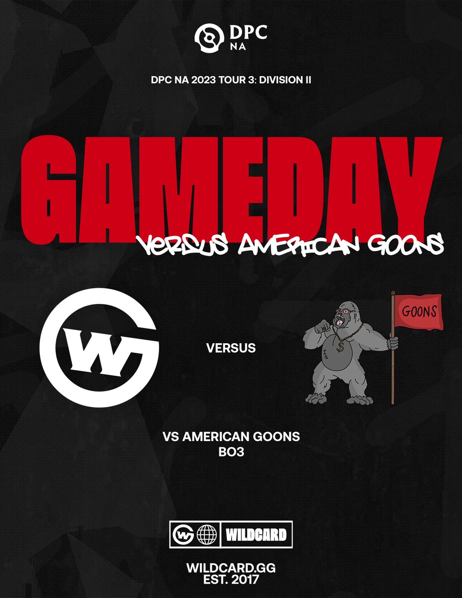 What's better than 1 Wildcard match? 2 of 'em. 

Come check us out vs American Goons for NA DPC, live in mere minutes. 

twitch.tv/pgl_dota2en2

#stackthedeck