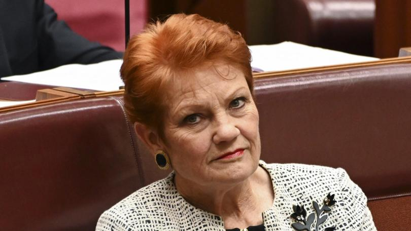 In the senate yesterday, Pauline Hanson continued her campaign to have an inquiry into ‘Indigenous identity fraud’ with a motion in the senate, which was supported by the Coalition.

That's right. This racist Senator supported by #LNPCorruptionParty 
#paulinehanson 
#auspol