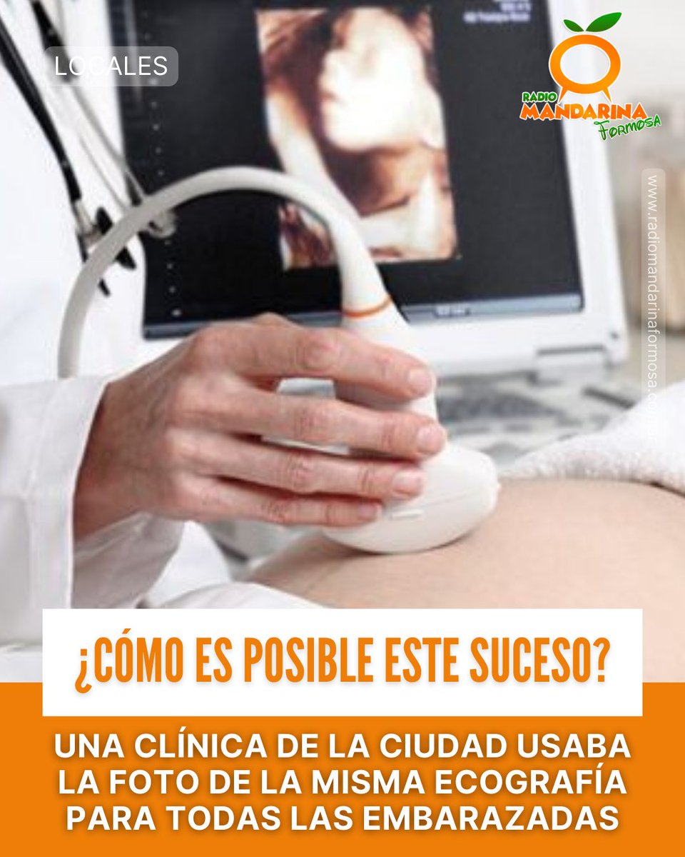 mandarina_radio's tweet photo. "QUE CHIQUITO FORMOSA" 😱
🤱 Varias mujeres denunciaron a través de las redes sociales que una clínica privada de Formosa realizaba ecografías 5D y les entregaba las mismas imágenes a todas sus clientas
#viral #memueromuerta #comoesposibleestesuceso #bebes #eco5d #formosacapital https://t.co/sgKKmnp3kl