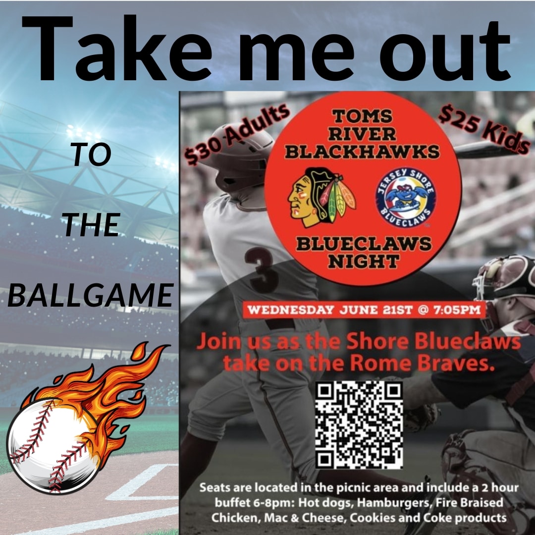Tickets still available for TR Blackhawks BlueClaws Night WED. EVENING! 
$30/adults &amp; $25/children includes a 2 hour buffet (food &amp; drinks) in picnic area of First Energy Park. Spread the word because friends &amp; family are welcome!
To order tickets: fevogm.com/event/Tomsrive…